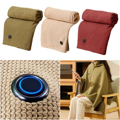 USB Heated Blanket Shawl