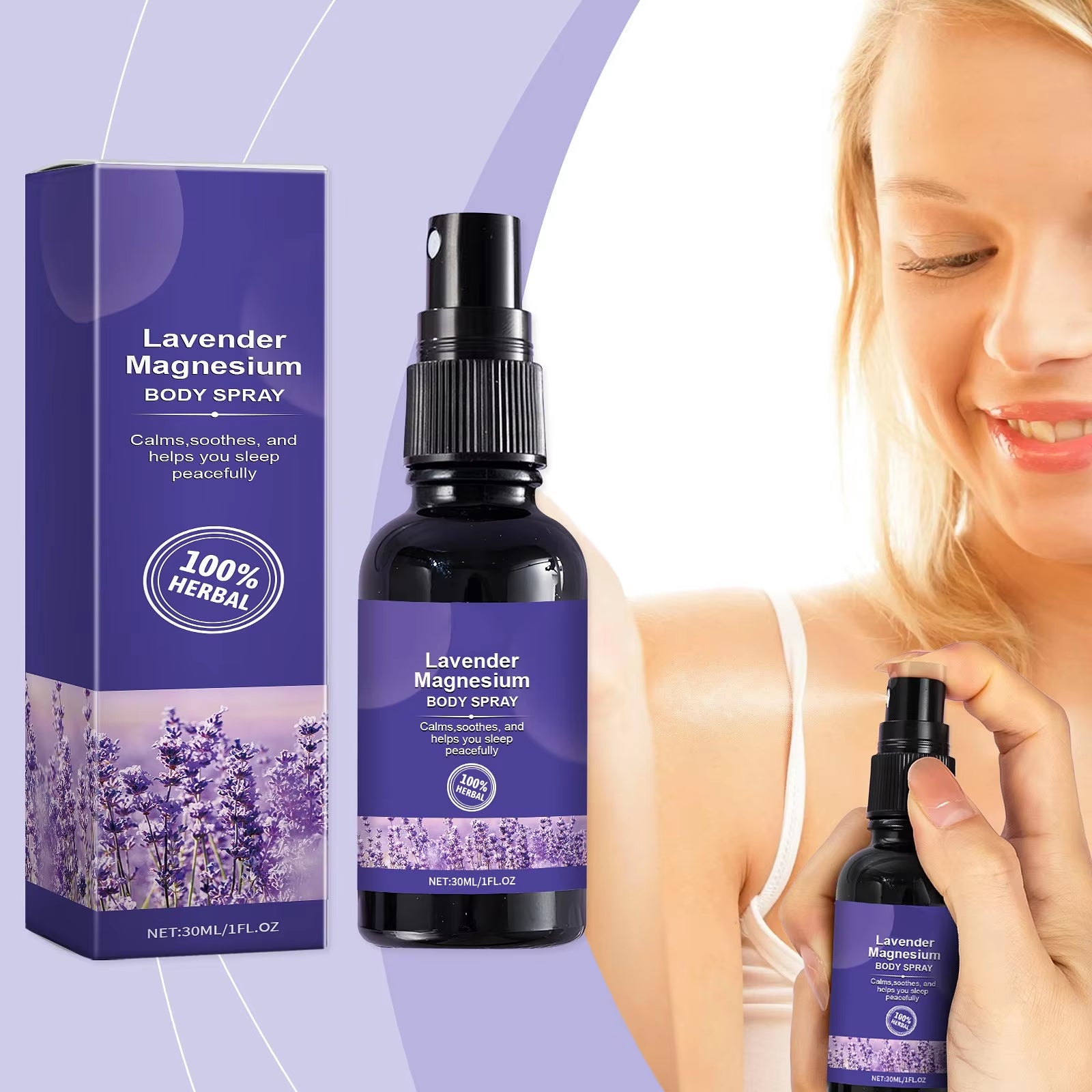 Lavender Sleep and Calming Spray (30Ml)